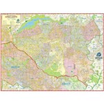 Mapa Gigante da Zona Leste de São Paulo 120 X 90cm - Edição Atualizada