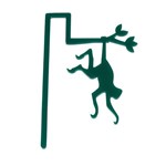 Marcador de Livro Macaco-Verde