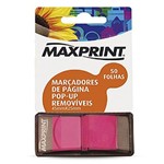 Marcador de Página Pop-up com 50 Folhas Maxprint Rosa