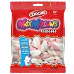 Marshmallow Torção Rosa Recheado 220g - Docile