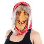 Máscara Bruxa Horror Latex - Halloween - Sulamericana