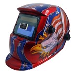 Mascara de Solda Eletronica com Regulagem 9 a 13 Arte Bandeira Americana - 0000160 - Apollo