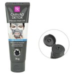 Mascara Facial Hidratante Wash Off Carvao Detox 75g Kiss