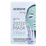 Máscara Facial Océane - Dual-Step Mask Algas Marinhas e Tea Tree 1 Un