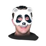 Mascara Urso Panda Meio Rosto