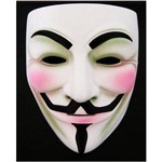 Máscara V de Vingança Anonymous Vendetta - com Capuz
