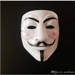 Máscara V de Vingança - Anonymous Vendetta Guy Fawkes