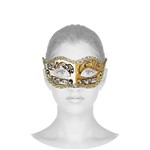 Máscara Veneziana Provençal - Ouro