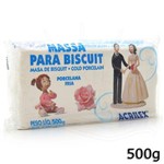 Massa de Biscuit Acrilex Branco 500g