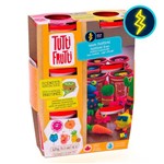 Massa de Modelar - Tutti Frutti - Conjunto de Potes Neon - Tutti Fruti