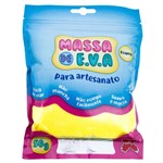 Massa Foamy de E.v.a para Artesanato Make + 50g – Amarelo - Ref. 13.00