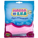 Massa Foamy de E.v.a para Artesanato Make + 50g – Rosa Bebê - Ref. 13.00