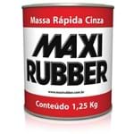 Massa Ráipida Cinza 1,25 Kg Maxi Rubber