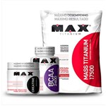 Max Titanium - Kit Mass Combo P/ Ganho de Massa Muscular