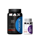 Max Titanium - Kit Top Whey 3w 900 G + Bcaa 2400 60 Cáps