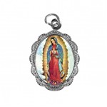 Medalha de Alumínio - Nossa Senhora da Guadalupe - Mod. 02 | SJO Artigos Religiosos