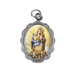 Medalha de Alumínio - Nossa Senhora do Monte Serrat | SJO Artigos Religiosos