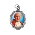 Medalha de Alumínio - Papa João Paulo II - Mod. 2 | SJO Artigos Religiosos