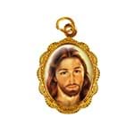 Medalha de Alumínio - Rosto de Jesus | SJO Artigos Religiosos