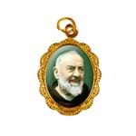 Medalha de Alumínio - São Padre Pio | SJO Artigos Religiosos