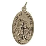 Medalha do Escapulário com Nossa Senhora do Carmo | SJO Artigos Religiosos