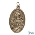 Medalha do Sagrado Coração de Jesus e Maria | SJO Artigos Religiosos