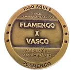 Medalha Moeda Flamengo X Vasco UN