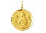 Medalha Nossa Senhora da Conceição Média Ouro Amarelo