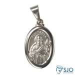 Medalha Oval de Inox de São Judas Tadeu | SJO Artigos Religiosos