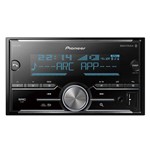 Média Receiver Pioneer Mvh-s618bt 2 Din Bluetooth Mixtrax
