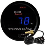 Medidor de Temperatura da Água Carro Digital Racetronix Azul TH90