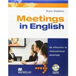 Meetings In English - Be Effective In International Meetings - With Audio CD