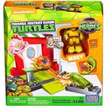 Mega Bloks Tartarugas Ninja JR Conjunto Ruas Pizzaria - Mattel