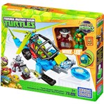 Mega Bloks Tartarugas Ninja JR Helicóptero - Mattel