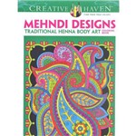 Mehndi Designs - Creative Haven Coloring Books - Dover Publications