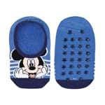 Meia Disney Sapatilha Antiderrapante (Infantil) Tamanho: G | Cor: Azul