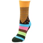 Meia Happy Socks Dots Stripes