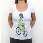 Melancia de Bike - Camiseta Clássica Feminina