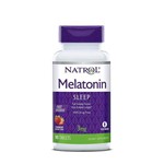 Melatinin NATROL Fast Dissolve Morango 3mg (90 Tabletes)