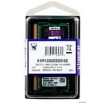 Memória para Notebook 8GB DDR3 1333MHZ | PC3-10600 Kingston RAMM SODIMM KVR1333D3S98G 0833