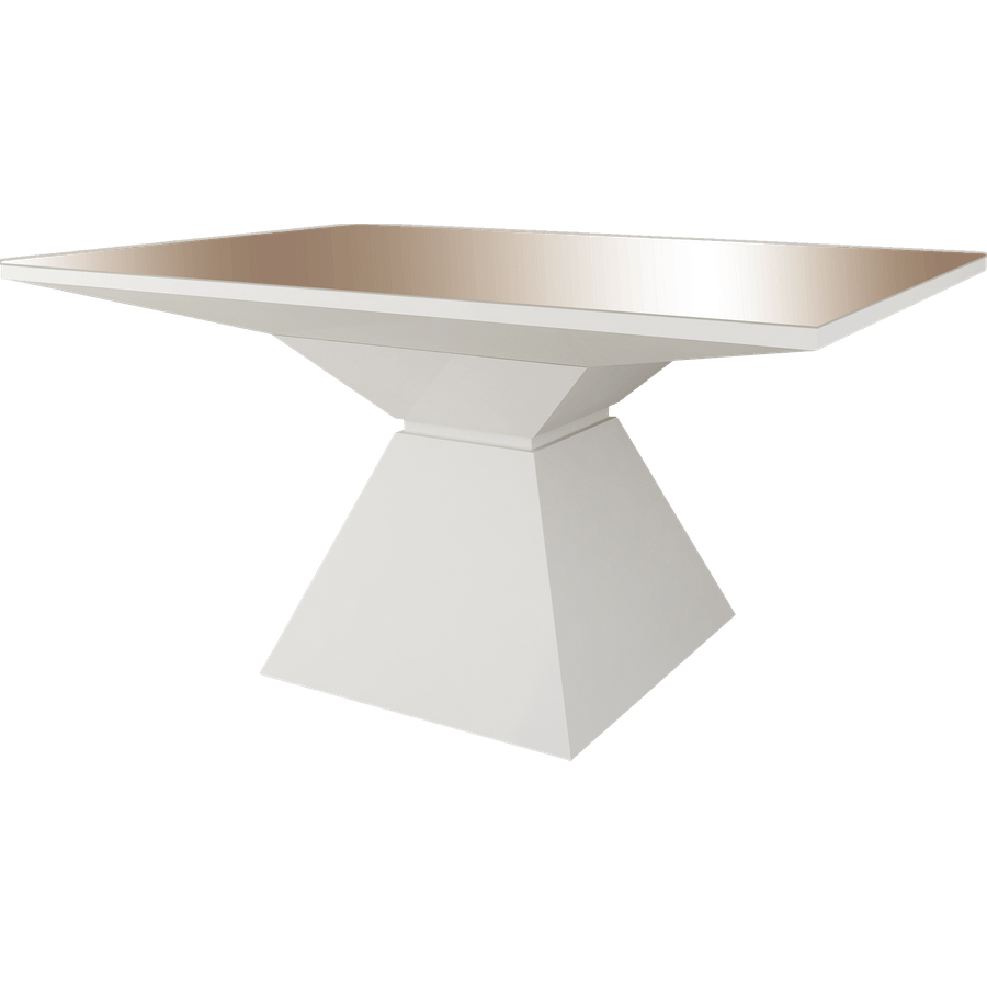 Mesa de Jantar Slim Diamond com Espelho - Wood Prime DS 27940 0.76 X 1.60 X 1.00