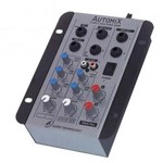 Mesa de Som - Mixer Automix Ll A202r - 2 Canais - 12 Volts