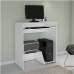 Mesa para Computador com Suporte para Teclado Iris JCM Móveis Branco