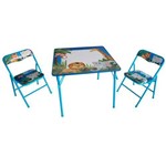 Mesa Pedagógica Infantil com 2 Cadeiras Bichinhos - Antares