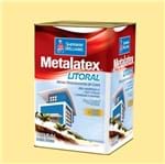 Metalatex Litoral Sem Cheiro 18 Litros - Acetinado Amarelo Garopaba