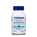 Metil Folato Otimizado 500mcg (30 Tabletes) Life Extension