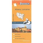 Michelin Alsace Lorraine Carte