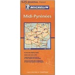 Michelin Midi Pyrenees - Carte