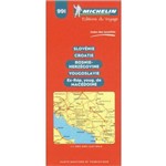 Michelin Slovenie Croatie Bosnie Yougoslavie Carte