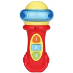 Microfone Baby - Vermelho e Azul - Minimi